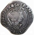 1 Teston (Francis I. Type 13 - Dijon. No date)