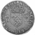 ½ Teston (Henri II. A - Paris)
