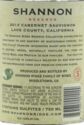 Shannon Reserve Cabernet Sauvignon
