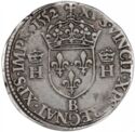 ½ Teston (Henri II - B - Rouen)