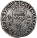 1 Teston (Henri II - D - Lyon)