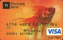 Visa Electron "Gold fish"