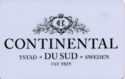 Continental du Sud - Est 1829
