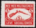 Norge ned med militarismen 5 5 5 leve socialismen