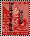 Cape of Good Hope stamps overprinted reading downwards