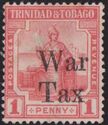 Seated Britannia - Overprinted 'War Tax'