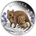 1 Dollar (Quokka - Coloured)