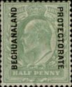 Great Britain stamps overprinted "BECHUANALAND PROTECTORATE"