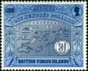 Map of the British Virgin Islands