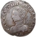 1 Teston (Charles IX - E - Tours)