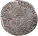 1 Teston (Charles IX - E - Tours)