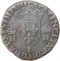 1 Teston (Henri II. Posthumus - L - Bayonne)