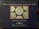 Various Francs (Mint set 1996 - Anniversaries)