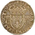 1 Teston (Charles IX - B - Rouen)