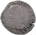 ½ Teston (Charles IX - B - Rouen)