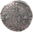 1 Teston (Charles IX. "Morveux" - Ⓐ - Orleans)