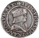1 Teston (Louis XII - Milan. No date)
