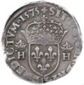 1 Teston (Henri III - A - Paris)