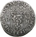 1 Teston (Henri III - K - Bordeaux)