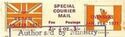 Special Courier Mail from Britain to Overseas (Canada)
