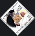Queen Elizabeth II and Pope John Paul II