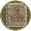5 Pfennig (Kaufhaus J. Schmidt)