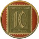 10 Pfennig (Kaufhaus J. Schmidt)