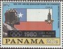 Bolivar and Chile Flag Overprinted Type III