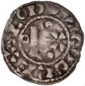 1 Denier (Louis VI - Type 2 - Étampes. No date)