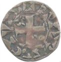 1 Denier (Philip II - Type 2 - Arras - No date)