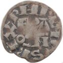 1 Denier (Philip II - Péronne - No date)