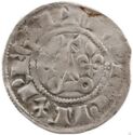 1 Denier (Philip IV - Double Tournois - Type 1 - No date)