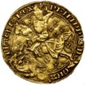 1 Florin d'or (Philip VI - Georges - Angers - No date)