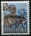 Tanganyika - Overprint
