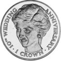 1 Crown (Wedding Anniversary - Princess Diana)