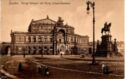 Dresden. Königl. Hofoper mit König Johann-Denkmal