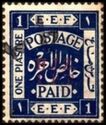 E.E.F. Postage Paid - Overprinted