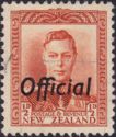 King George VI ½d (overprint)