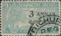 Travancore Overprint