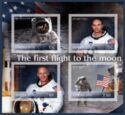 Space The first flight to the moon
