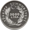 3,000 Lira (International year of the scout)