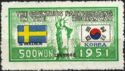 Sweden & Korean Flags