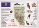 North America | Canada. Provinces - Alberta (MOTW CA)