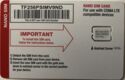CDMA LTE compatible - Nano Sim TF256PSIMV9ND (chip 1)