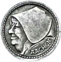 1 Groscher (1 Öcher Grosche = 10 Pfennig; Probe)