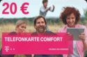 Telefonkarte Comfort - Menschen auf Wiese