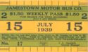 Weekly Pass July 1939