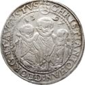 1 Thaler (Christian II + John George II & August)