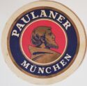 Sottobicchiere-di-Birra:-Paulaner-(Paulaner-Brauerei-GmbH--amp--Co.-KG,-Germania,-Repubblica-Federale)