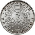2 Schilling (death of Dr. Ignaz Seipel)